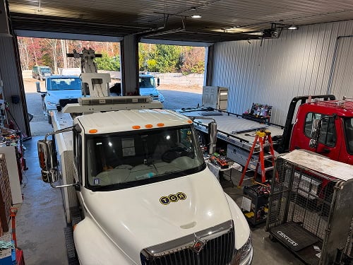 Inside of the shop